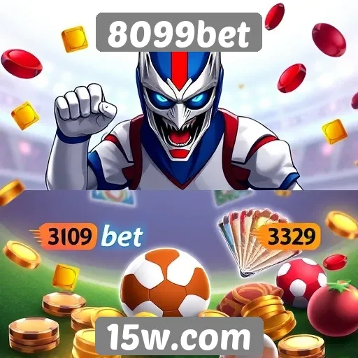 Jogos populares oferecidos pelo 8099bet